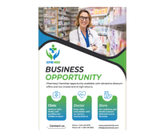 Franchise Business Opportunity for Pharmacy& Clinic from ZoyeeMeds