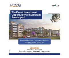 Spaze Grand Central 114 - SCO Plots development in Gurgaon