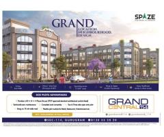 Spaze Grand Central 114  - Offering the Best Commercial Project