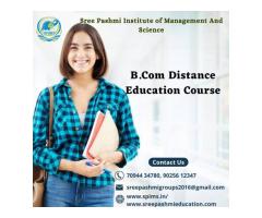 B.Com in distance education