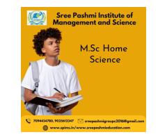 M.Sc Home Science in distance education