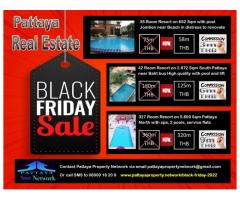 Black Friday Pattaya Property Low Prices High Commission