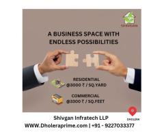 Real Estate Commercial Shops Office Space Near Dholera Airport