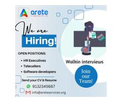 Hiring HR executives and iot developers