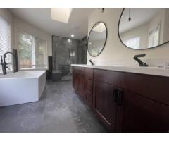 Bathroom Remodel with VolcanoBuilders - Call 206-666-0412