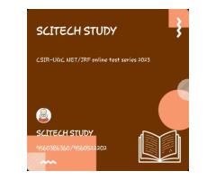 Scitech study CSIR-UGC NET/JRF Online Test Series 2023