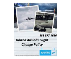 United Airlines Flight Change Policy +1 888 556 0272