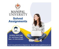 Get solved assignments for Sikkim Manipal University
