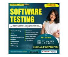 Attend a Free Demo On Software Testing By Mr.Suresh - Naresh IT