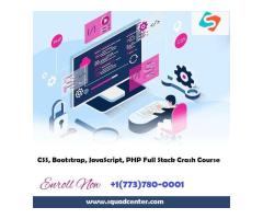 Enroll With CSS, Bootstrap, JavaScript, PHP Full Stack Crash Course