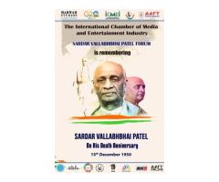Remembering the Iron Man of India, Sardar Vallabhbhai Patel, on His 72nd Death Anniversary at AAFT