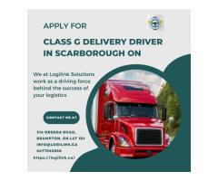 Apply for  Class G Delivery Driver in Scarborough ON