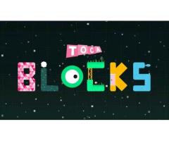 Blocks laptop desktop computer game