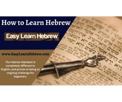 Master Hebrew Easily with Beginner's Course from Easy Learn Hebrew