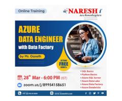 Best Course Azure Data Engineer with Data Factory Training in NareshIT