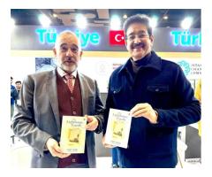 Sandeep Marwah Highlights Ambassador Firat Sunel’s Latest Book at Books Exhibition