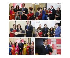 Sandeep Marwah Motivates Members of He Connects and She Connects to Work for the Nation