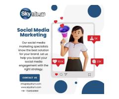 Social media marketing company in Jayanagar | Skyaltum