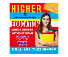 Direct Degree 10th,12th, Graduation Call 7021564434